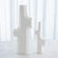 Tiered Trunk Vase-Matte White-Lg-414750171