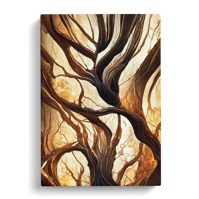 Autumn Tree No.4 - Wrapped Canvas, 76cm H x 50cm W