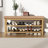 Elegant Rubberwood Frame Shoe Storage Bench-876445463