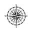 Compass Floating Wall Décor