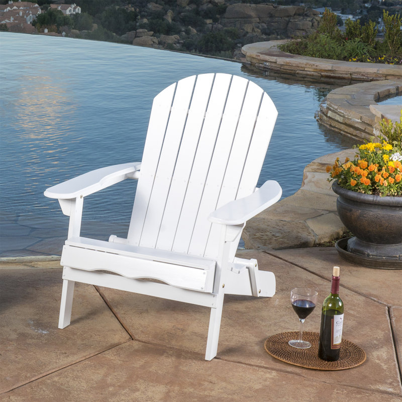 Malibu Adirondack Chair, White