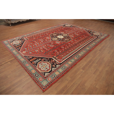 Vegetable Dye Oriental Afghan Area Rug 8x11