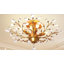 4 - Light 60cm Unique Semi Flush Mount-165558677