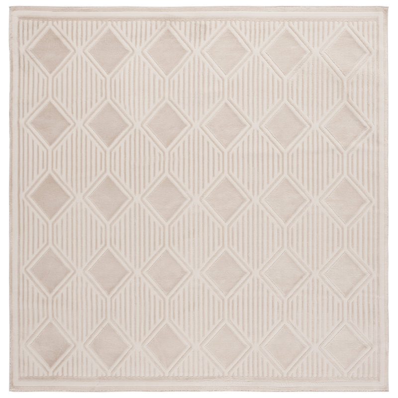 Tapis ivoire / beige Kimberley, Rectangle 6 pi 7 po x 8 pi 6 po