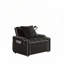 Fauteuil convertible en velours-1409846652