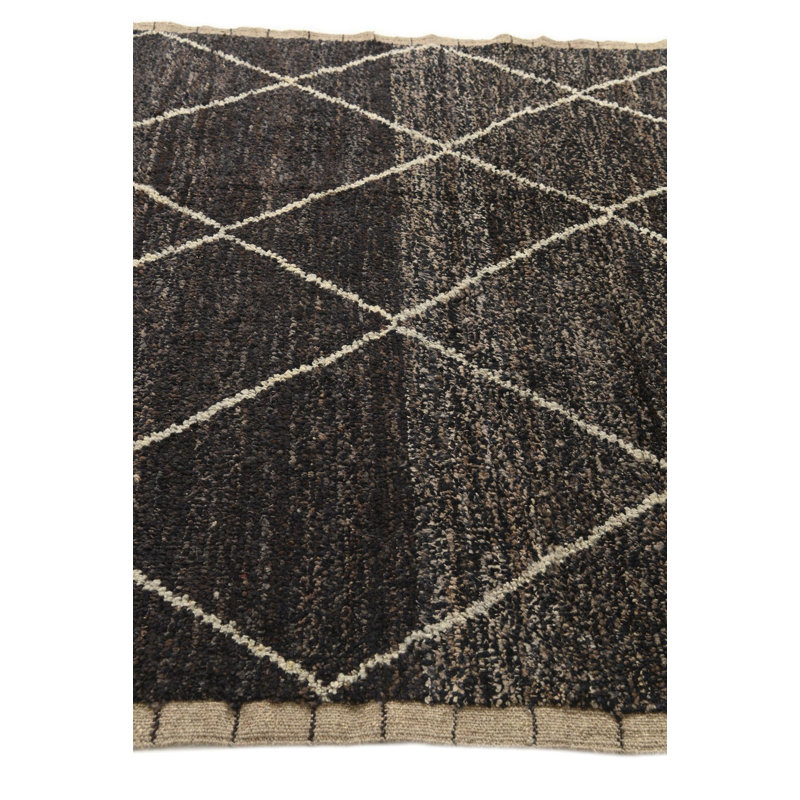 Tapis noir 6 x 9 Pinson