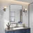 Metal Framed Rectangular Bathrrom Mirror-1349364417-1349364419