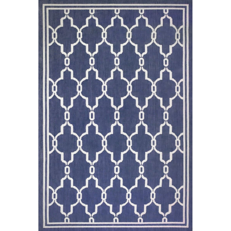 Arlandus Geometric Flokati Indoor / Outdoor, Runner 60 x 120cm