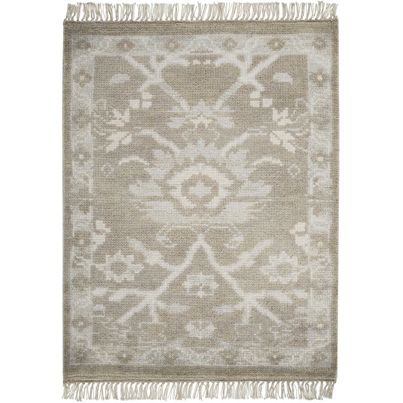 Colman Silk Floral Indoor Rug, Rectangle 2'3" x 3'
