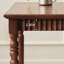 Vintage Brown Teak Rectangular Dining Table Set-109514125