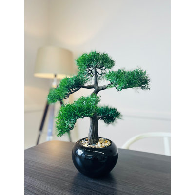 40cm Faux Bonsai Tree Tree in Ceramic Vase
