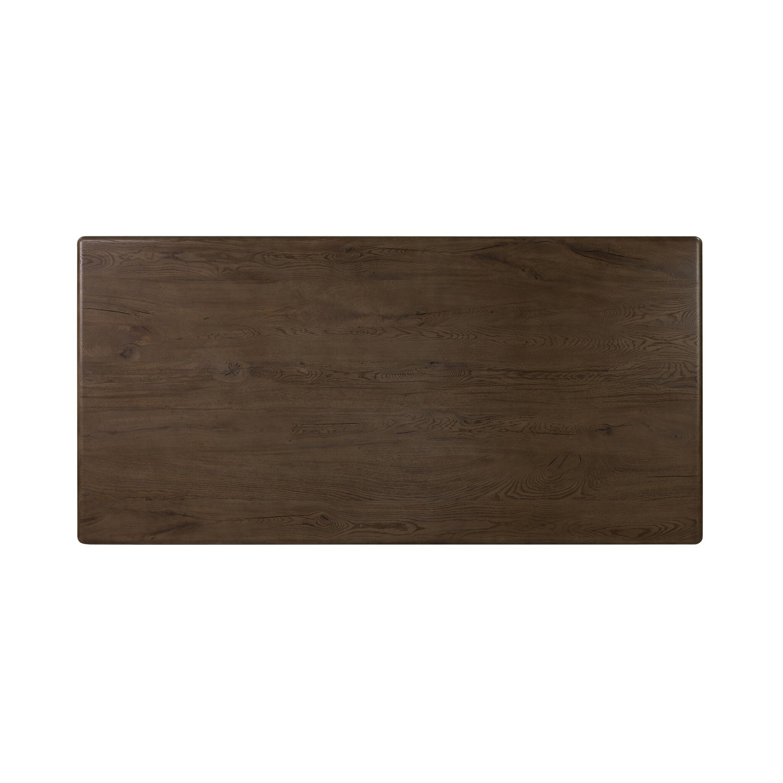 96" Oak Dining Table, Gray Reclaimed French Oak