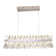 Modern Led Geometric Rectangular Chandelier for Dining & Living Spaces