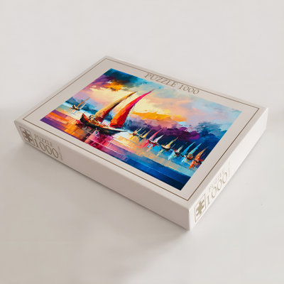 Casse-tête 1000 pièces, 26,8 po x 18,9 po | Conception 100% carton de haute qualité et éclatante | Parfait pour le plaisir en famille, le soulagement du stress et les jeux éducatifs | Cadeau pour adultes et enfants | Dimensions de la boîte: 13,2 po x 9,1 po x 2,0 po