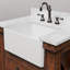 Paisley 30 In. Single Sink Carrara White Marble Countertop Vanity In Rustic Sienna With Mirror-2052585815-2052585817
