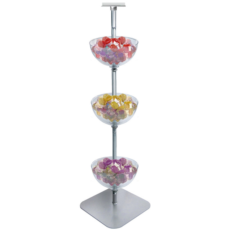 Three-Tiered 14" Bowl Floor Display
