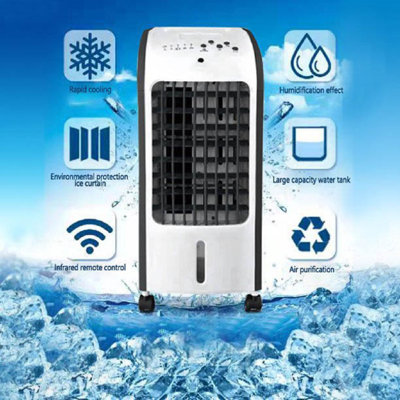 Nouveau ventilateur et humidificateur d'air portatif 3 en 1 avec télécommande