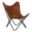 Fauteuil ergonomique moderne en cuir de buffle l 31,5 po x H 34,5 po Modern-2015867373-2113348758