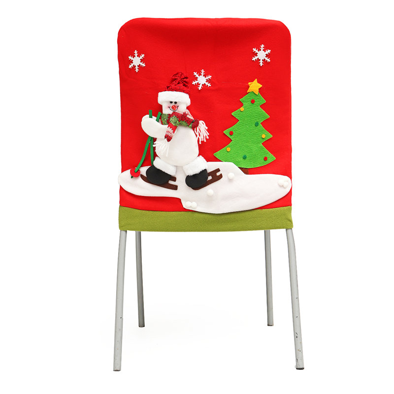 Fabric Box Cushion Dining Chair Slipcover