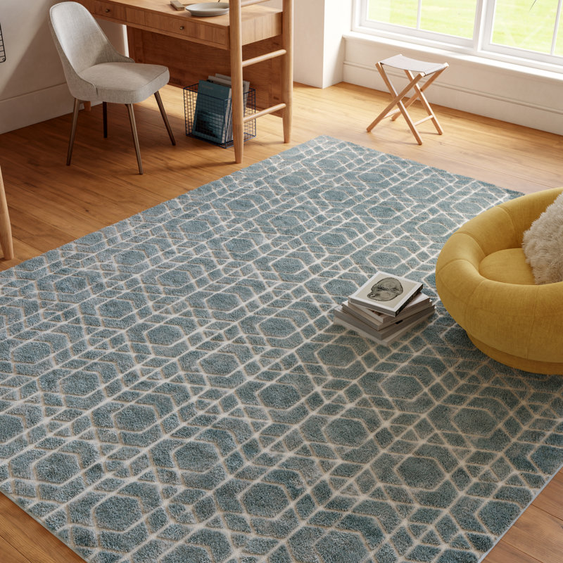 Tapis intérieur ivoire moderne lavable 6 pi x 9 pi Nourison, Rectangle 6' x 9'