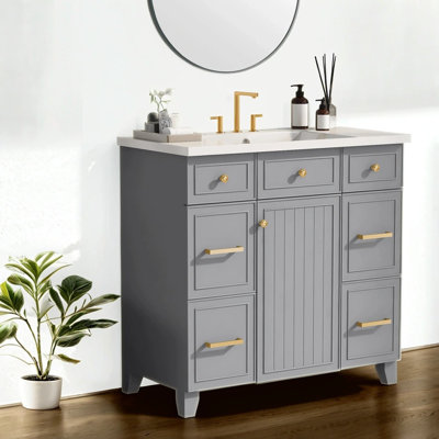 Meuble-lavabo simple avec plateau 36,02 Tornell