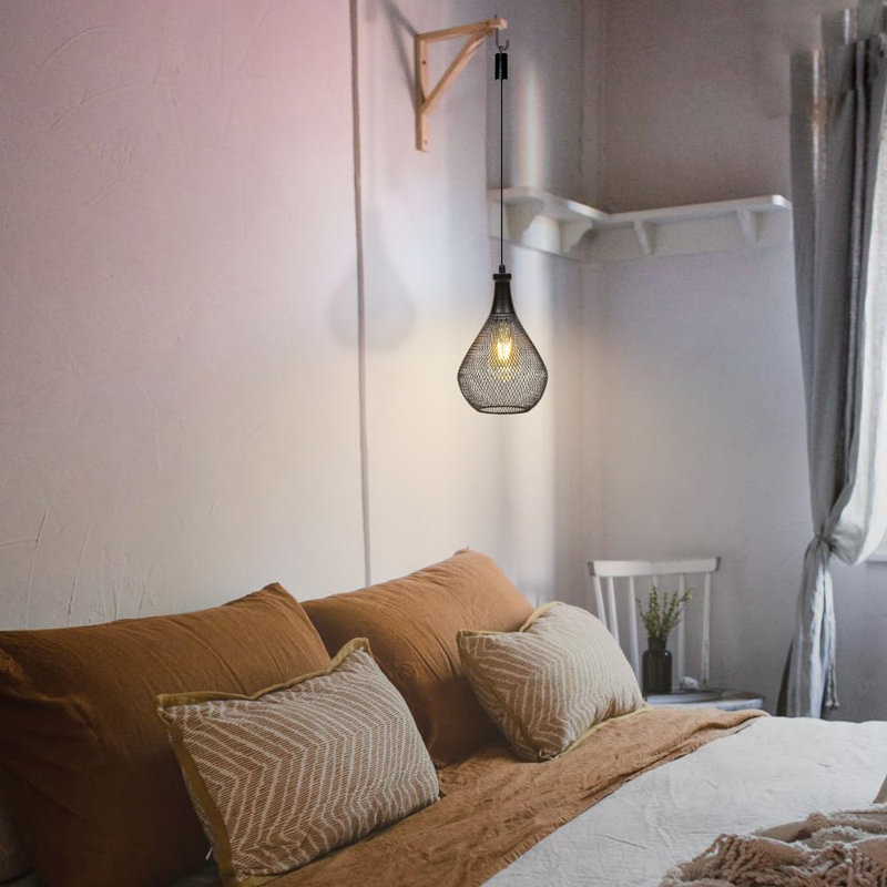 Luminaire suspendu sans fil avec piles