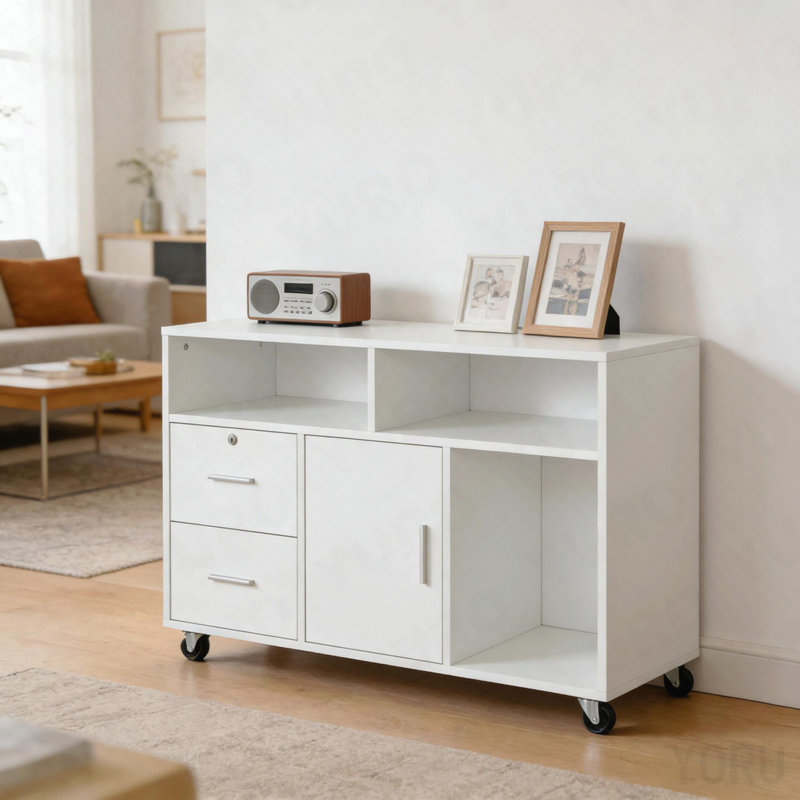 Classeur mobile, support d'imprimante pour bureau - standard