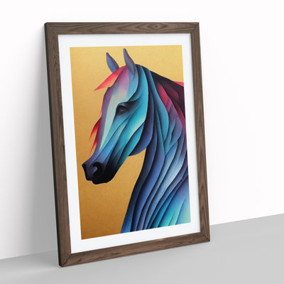 Abstract Horse No.2 - Framed Print
