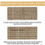 Tiroir 51,18 po à 6 tiroirs avec rangement en rotin, pour chambre à coucher, salon, noir (même SKU: W757112779)