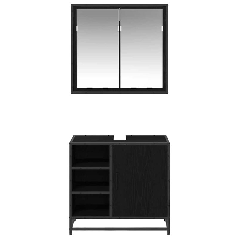 Bathroom Furniture Suite, Black