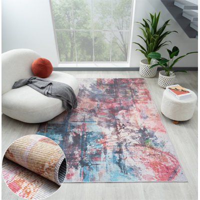 Abdelkarim Abstract 160cm X 245cm Indoor / Outdoor Area Rug