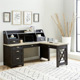 Aimme L-Shaped Writing Desk