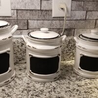 Gracie Oaks Quip 3 Piece Kitchen Canister Set