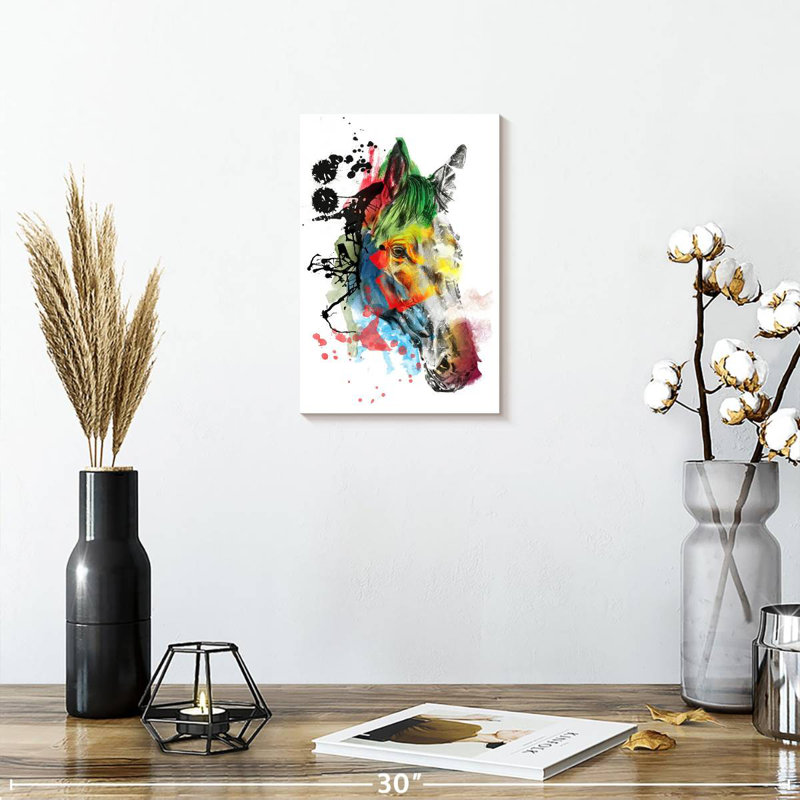 Brampt Beauty Horse, 12" H x 8" W