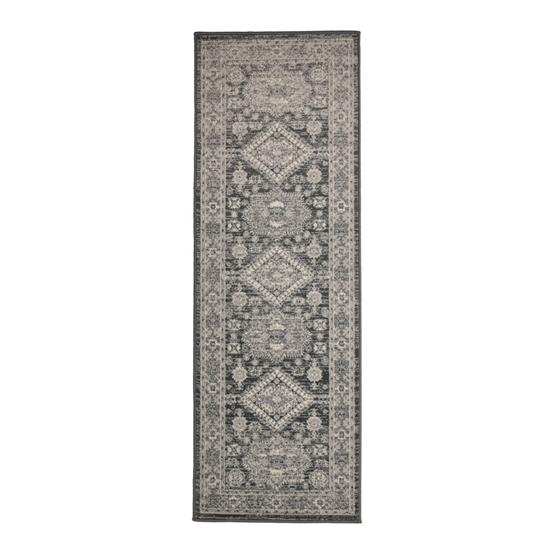 Takaiyah Oriental Area Rug, Runner 60 x 200cm
