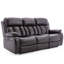 Deneka 3 Seater Linen Reclining Sofa-1532342508