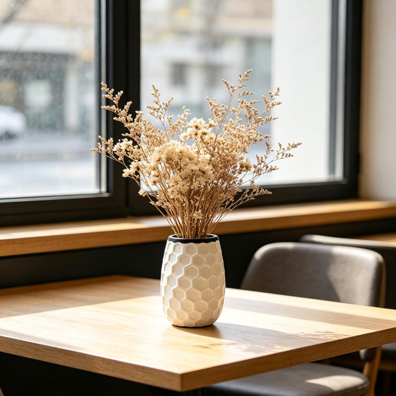 Vase en métal 7,5 po Hosley