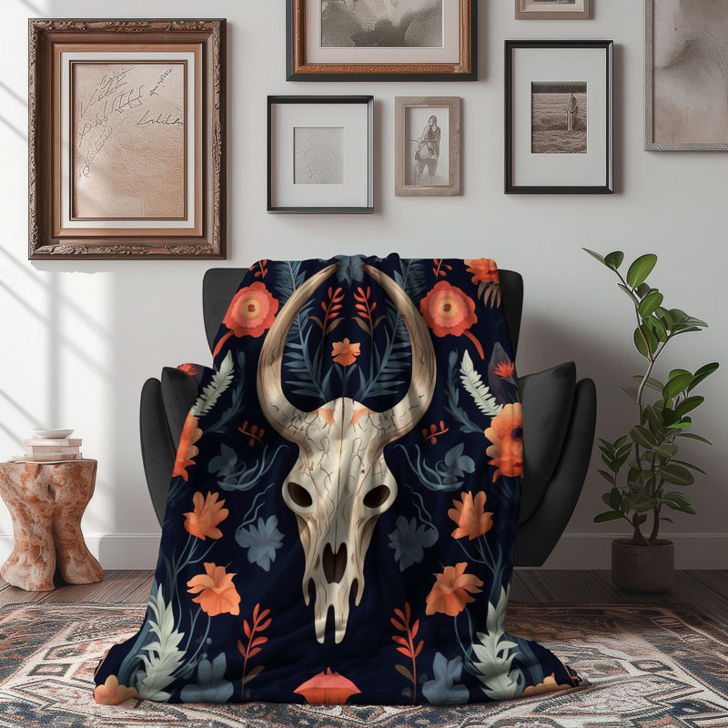 Couverture Earthy Tribal, Grand lit