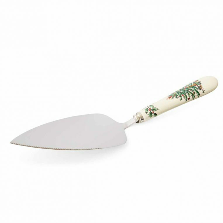 Spode Christmas Tree Cake Knife/Server 10"