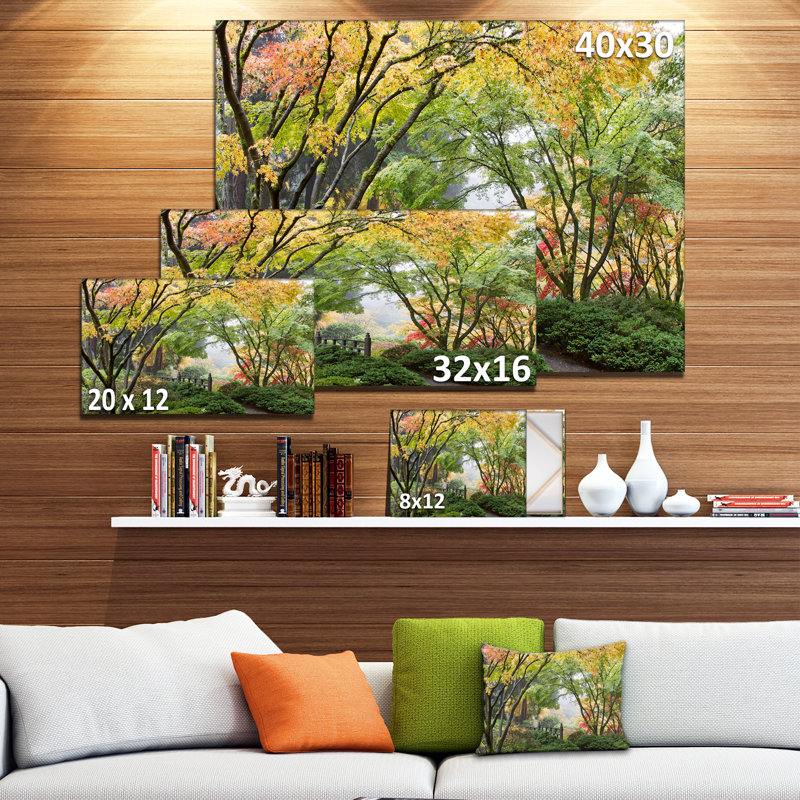 " Maple Tree Canopy ", 16" H x 32" W