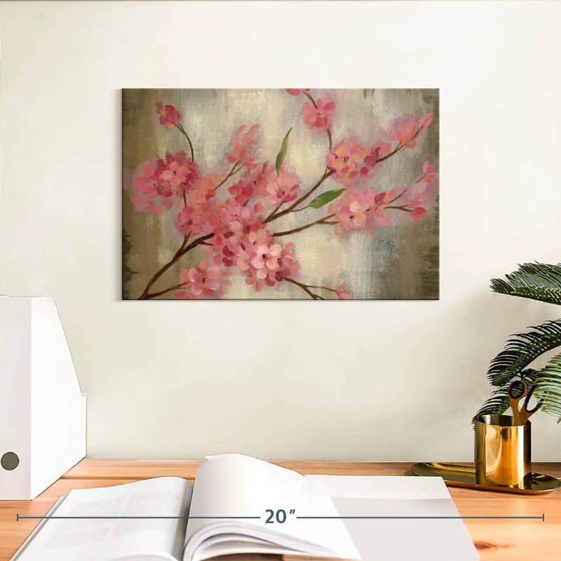 Harnek Cherry Blossom I, 8" H x 12" W