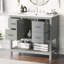 Meuble-lavabo simple 18,09 po avec plateau en résine-94400014