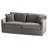 Sovente 80 " Slipcovered Velvet Sofa