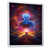 White Floater Framed