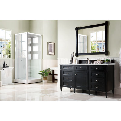 Brittany 60" Single Vanity W/FreePower Wireless Charger