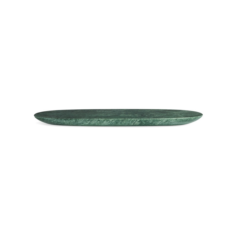 Delicious Marble Decorative Tray, Green Marble, 1" H x 16" W x 13" D