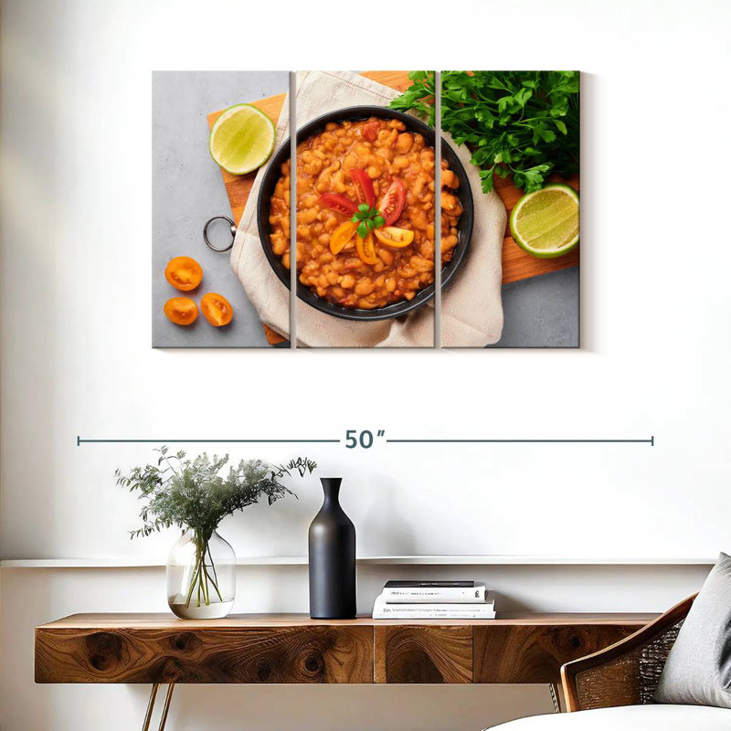Egyptian Fava Beans, 24" H x 38" W