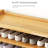 Bamboo Shoe Rack With 6 Tiers For Entryway, Natural Wood Shoe Storage Organizer