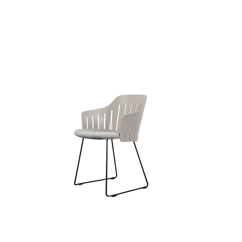 Choice Chair Shell Indoor/Outdoor in Taupe