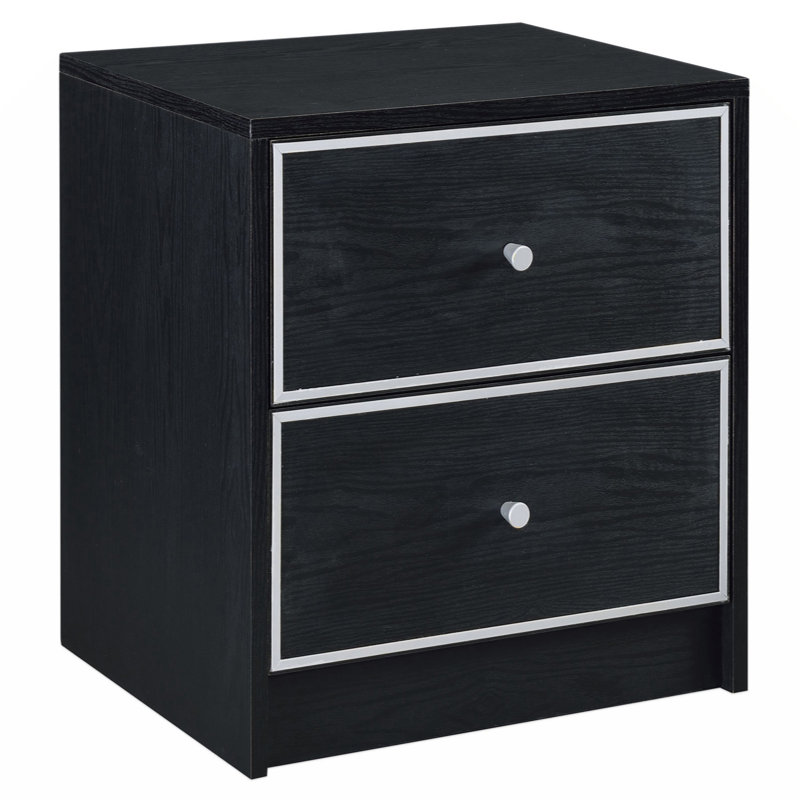 Table de chevet 2 tiroirs Solok